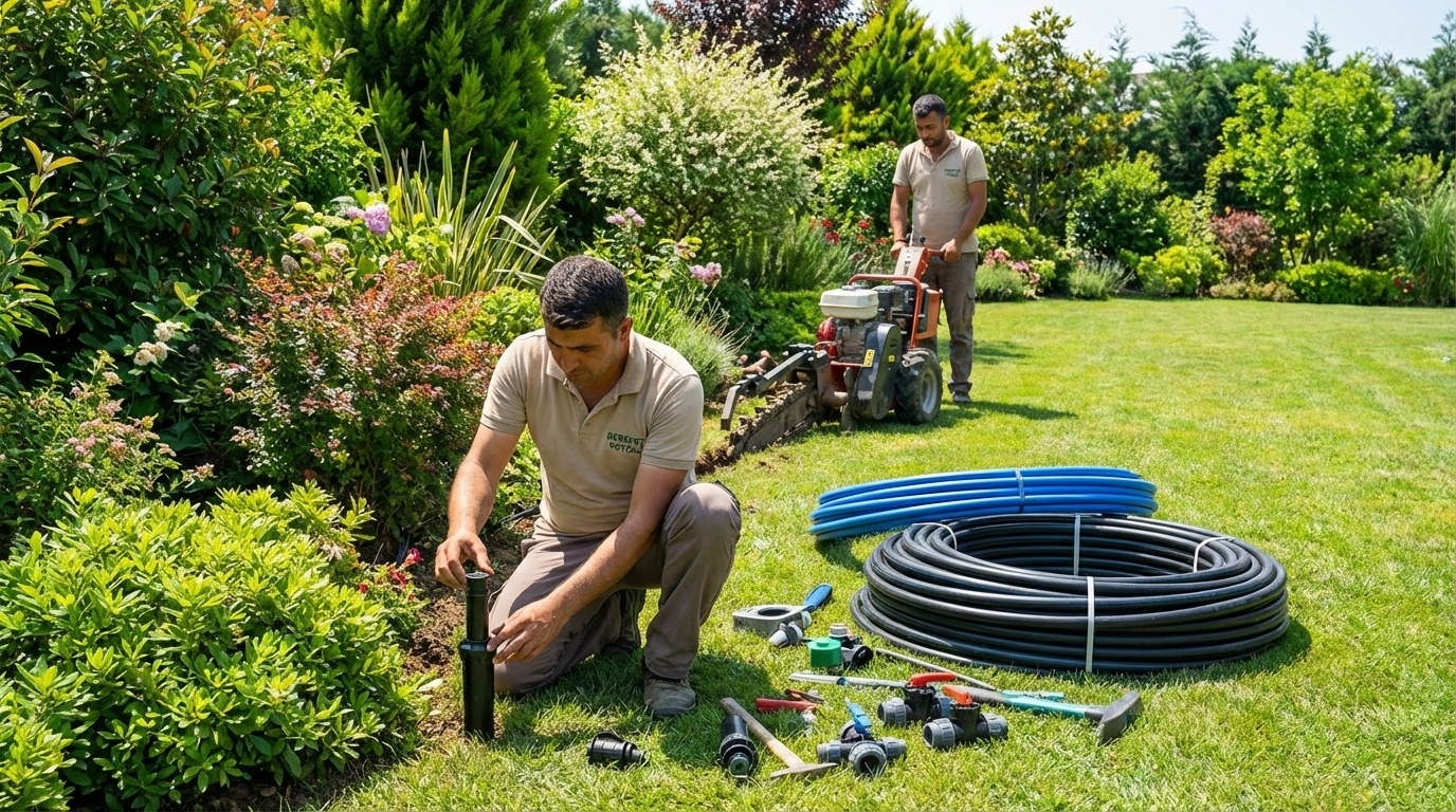 Kayseri Bahçe Sulama Tesisatı